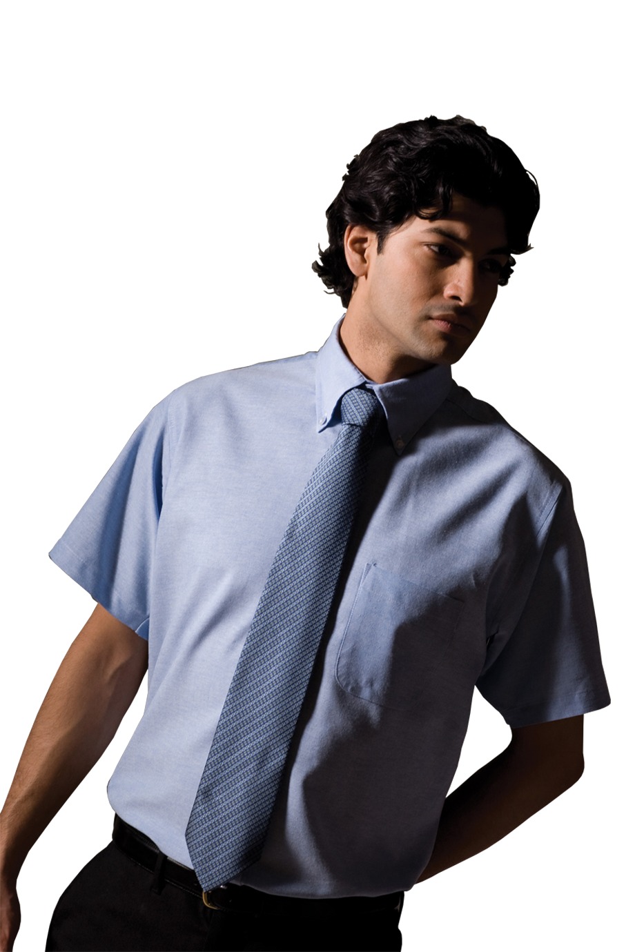 Edward's Men's Oxford Short Sleeve Shirt 